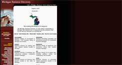 Desktop Screenshot of mi-directory.com
